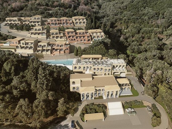 Почивка ГЪРЦИЯ - ОСТРОВ КОРФУ, Хотел Marbella Nido Suite Hotel and Villas - Нов, луксозен хотел само за възрастни с амбицията да даде на своите гости интимна атмосфера, елегантна обстановка и безупречно обслужване на фона на пленителния остров Корфу и смарагдовото Йонийско море.