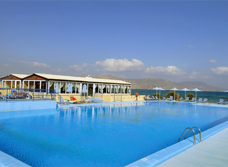������� ������ - ������ ����, ����� Kavros Beach - �������  � ���������� ���� ������� ������ �������, �� ����� �� ������. � ������� �� ���� �� ������� ������� �������, ����������� � �����������.